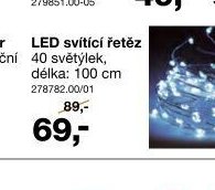 LED svítící řetěz