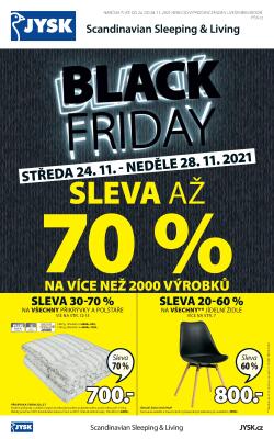 akční leták Jysk 24.11.2021-28.11.2021