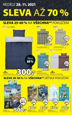 akční leták Jysk 24.11.2021-28.11.2021