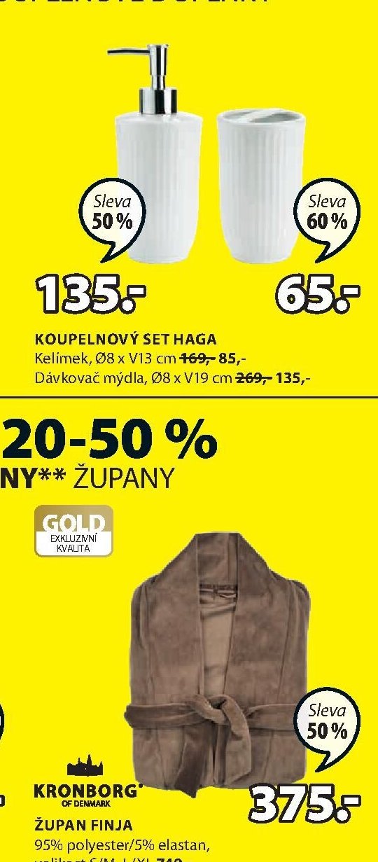 Koupelnový set Haga (kelímek)