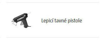 Lepicí tavné pistole