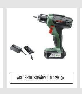 Aku šroubováky do 12V