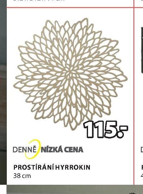 PROSTÍRÁNÍ HYRROKIN