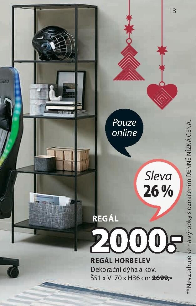 Regál HORBELEV