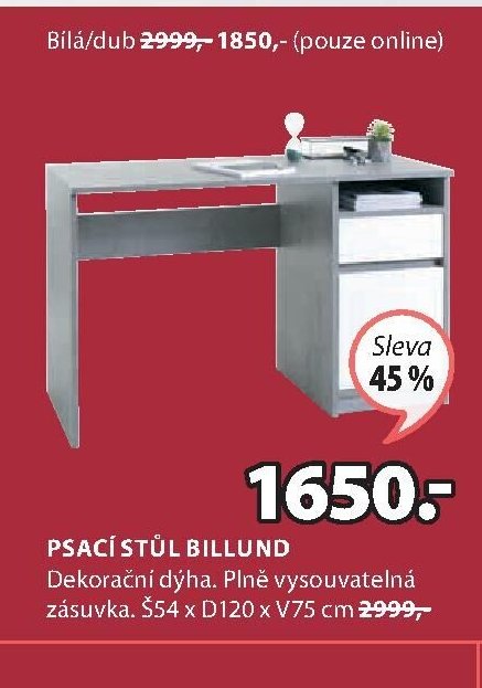 Psací stůl BILLUND