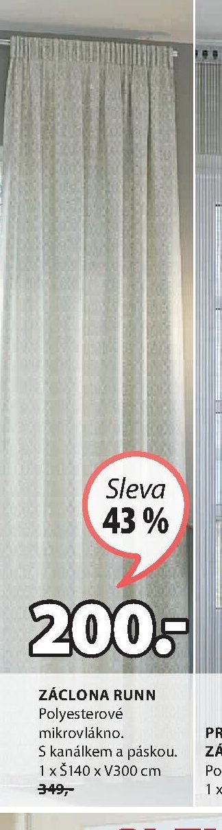 ZÁCLONA RUNN