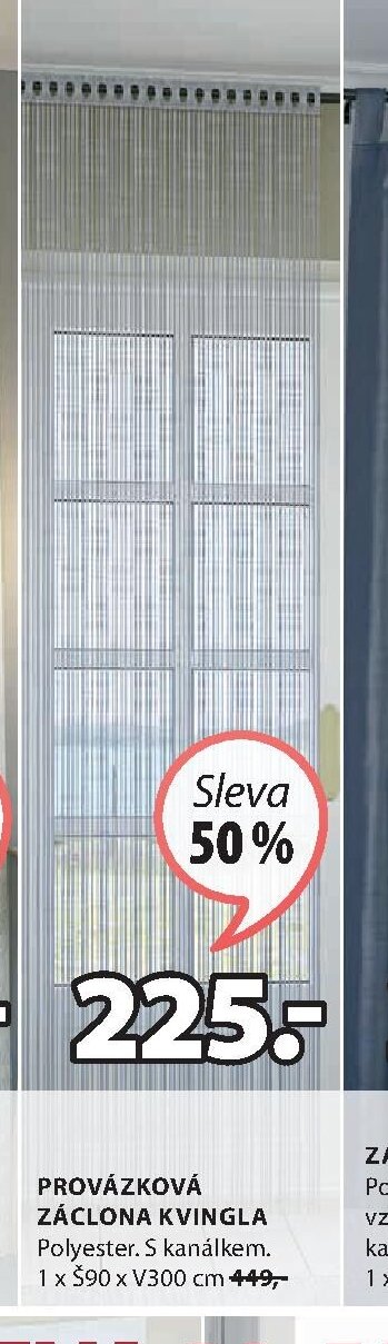 PROVÁZKOVÁ ZÁCLONA KVINGLA