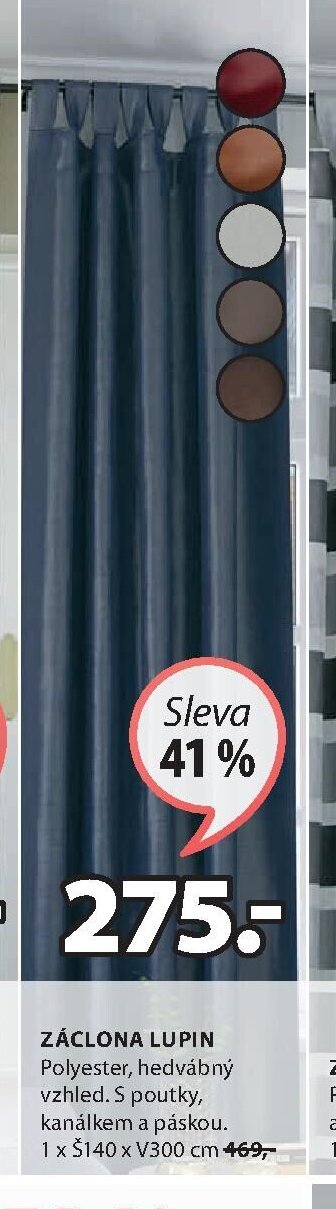 ZÁCLONA LUPIN