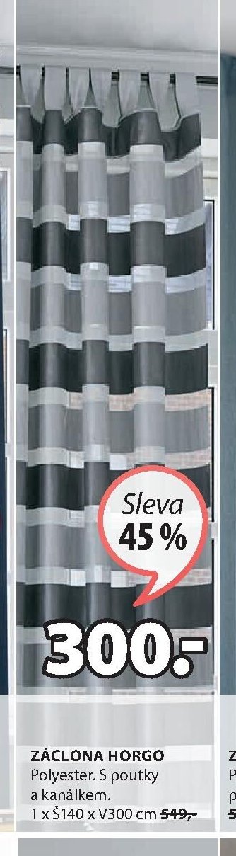 ZÁCLONA HORGO