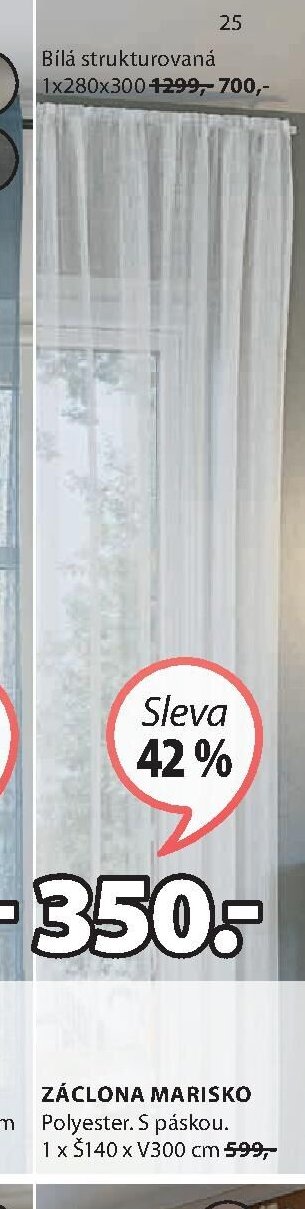 ZÁCLONA MARISKO