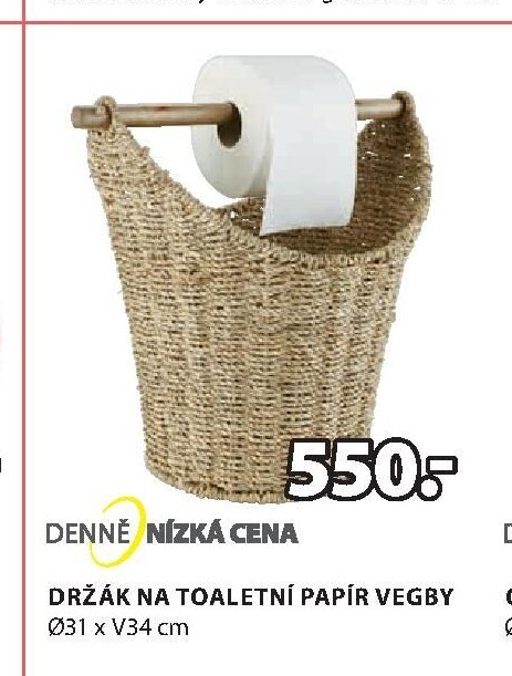 Držák na toaletní papír VEGBY
