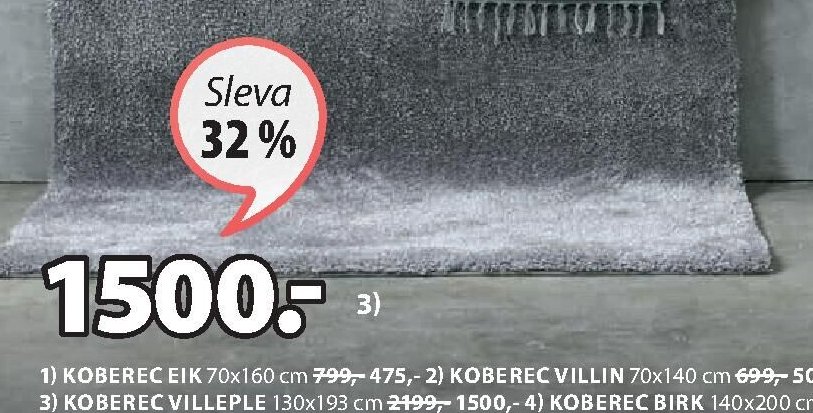 Koberec VILLEPLE 130x193 cm