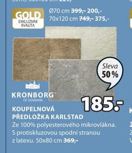 Koupelnová předložka KARLSTAD