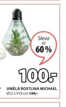 UMĚLÁ ROSTLINA MICHAEL