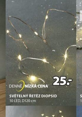 SVĚTELNÝ ŘETĚZ DIOPSID
