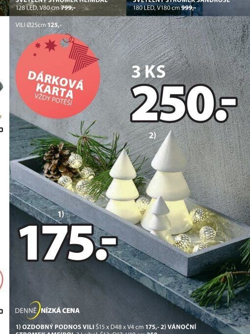 OZDOBNÝ PODNOS VILI