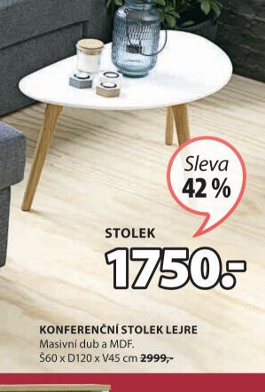 KONFERENČNÍ STOLEK LEJRE