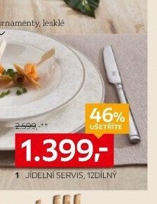 1 JÍDELNÍ SERVIS, 12DÍLNÝ