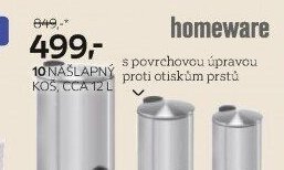 10 NÁŠLAPNÝ KOŠ, CCA 12 L