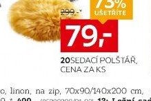 20 SEDACÍ POLŠTÁŘ, CENA ZA KS