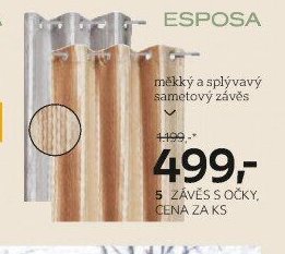 5 Závěs s očky