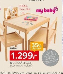 10 Dětská sedací souprava