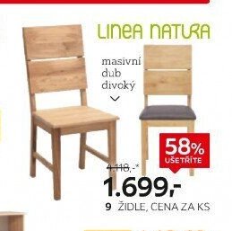 Židle, cena za ks