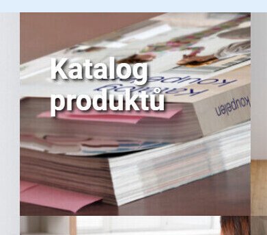 Katalog produktů
