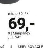 9 | Minipánev „ELISA“