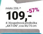 Koupelnová předložka AKTION
