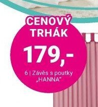 Závěs s poutky HANNA