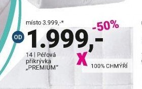 Péřová přikrývka PREMIUM