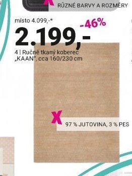 Ručně tkaný koberec KAAN