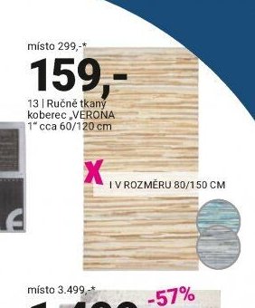 Ručně tkaný koberec VERONA