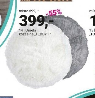 Umělá kožešina TEDDY