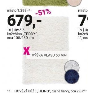 Umělá kožešina TEDDY