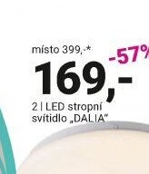 LED stropní svítidlo DALIA