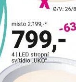 LED stropní svítidlo UKO