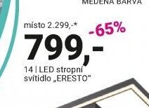 LED stropní svítidlo ERESTO