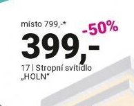 Stropní svítidlo HOLN