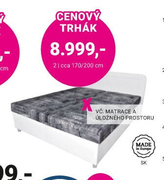 ČALOUNĚNÁ POSTEL ANDREA