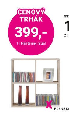 Nástěnný regál