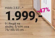 Regál na složky