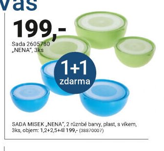 Sada 2605780 „NENA“, 3ks