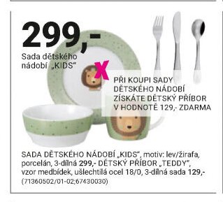 Sada dětského nádobí „KIDS“