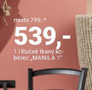 Ručně tkaný koberec „MANILA 1“