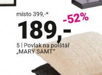Povlak na polštář „MARY SAMT“