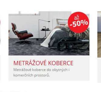 Metrážové koberce