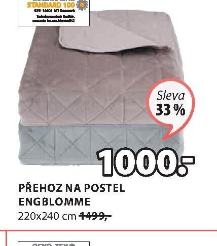 PŘEHOZ NA POSTEL ENGBLOMME