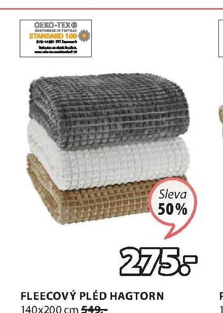 Fleecový pléd Hagtorn